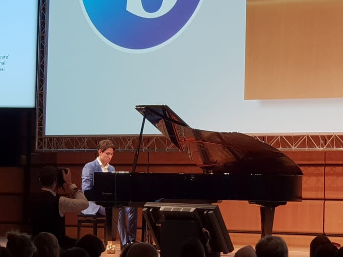Piano concert on the IBO 50th anniversary conference