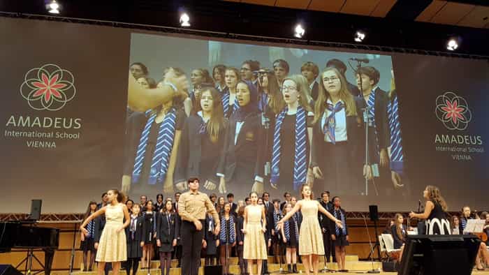 Choir and Performance of AMADEUS students on the IBO 50th anniversary conference
