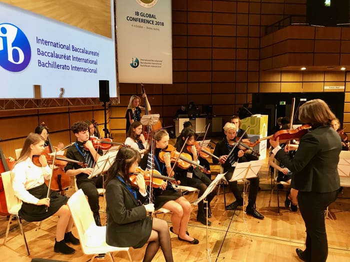 Violin concert on the IBO 50th anniversary conference