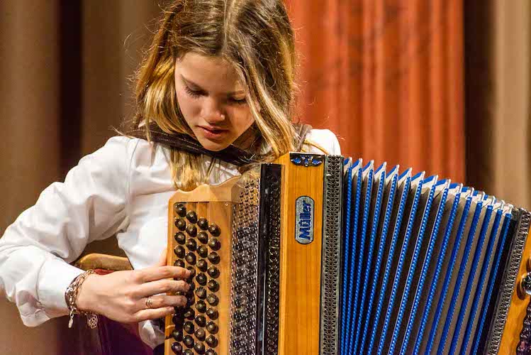 AMADEUS student accordion performance at AV Gala 2019