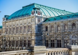 Opera building in Vienna