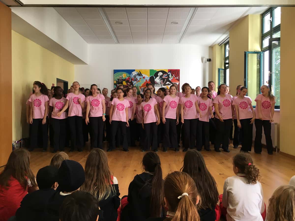The australian girls choir performance at amadeus vienna